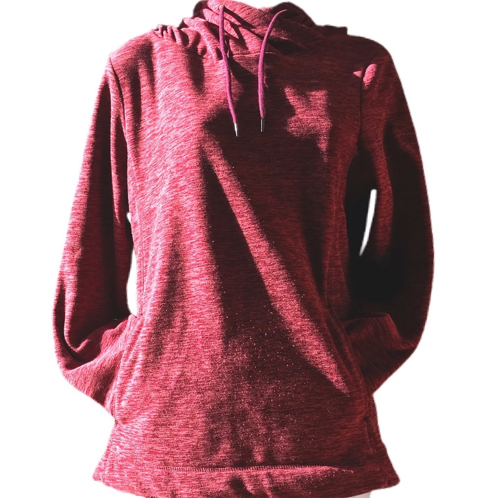 Regatta Great Outdoors Red Hoodie Sweatshirt Cozy Pullover Size M